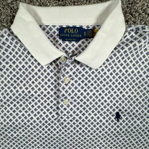 Polo Ralph Lauren Men’s Geometric Interlock Soft Cotton Polo Size XL